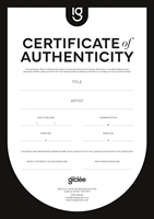 Picture of Certificate of Authenticity